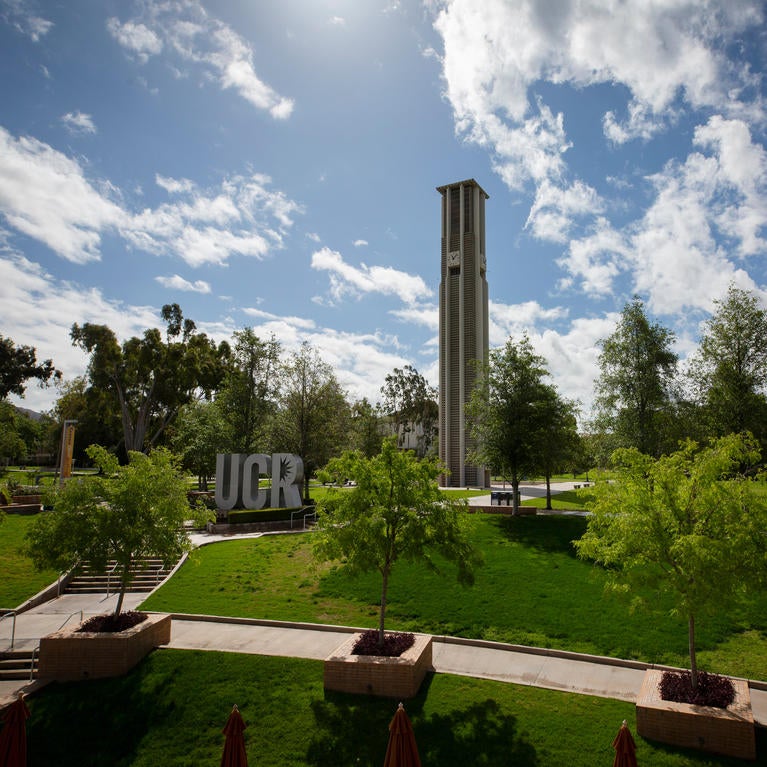 UCR and Bell Tower on a Sunny Day
