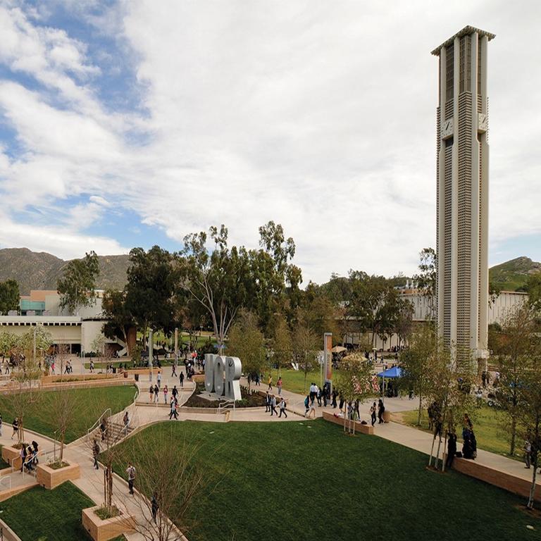 UCR Campus including bell tower