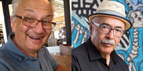 Juan F. Herrera, Emeritus Professor of Creative Writing and Norman Ellstrand, Guggenheim Fellowship awardees