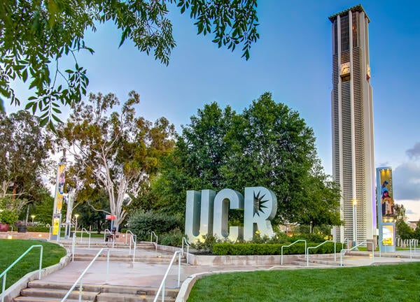 Ucr Sign And The Hub Office Of The Provost 9091